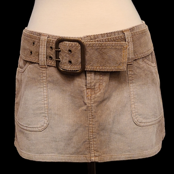 misdemeanor Dresses & Skirts - Misdemeanor size 9 brown mini skirt